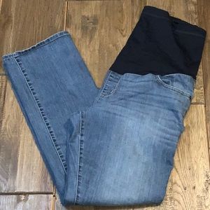 Liz Lange Maternity boot cut denim. Size 14